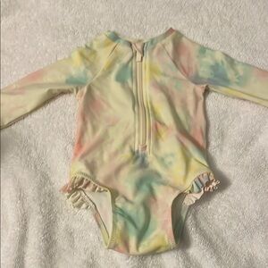 Kids Tie-Dye One Piece Swimsuit